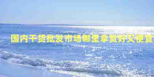 国内干货批发市场哪里拿货好又便宜呢(国内干货批发市场哪里拿货好又便宜点)